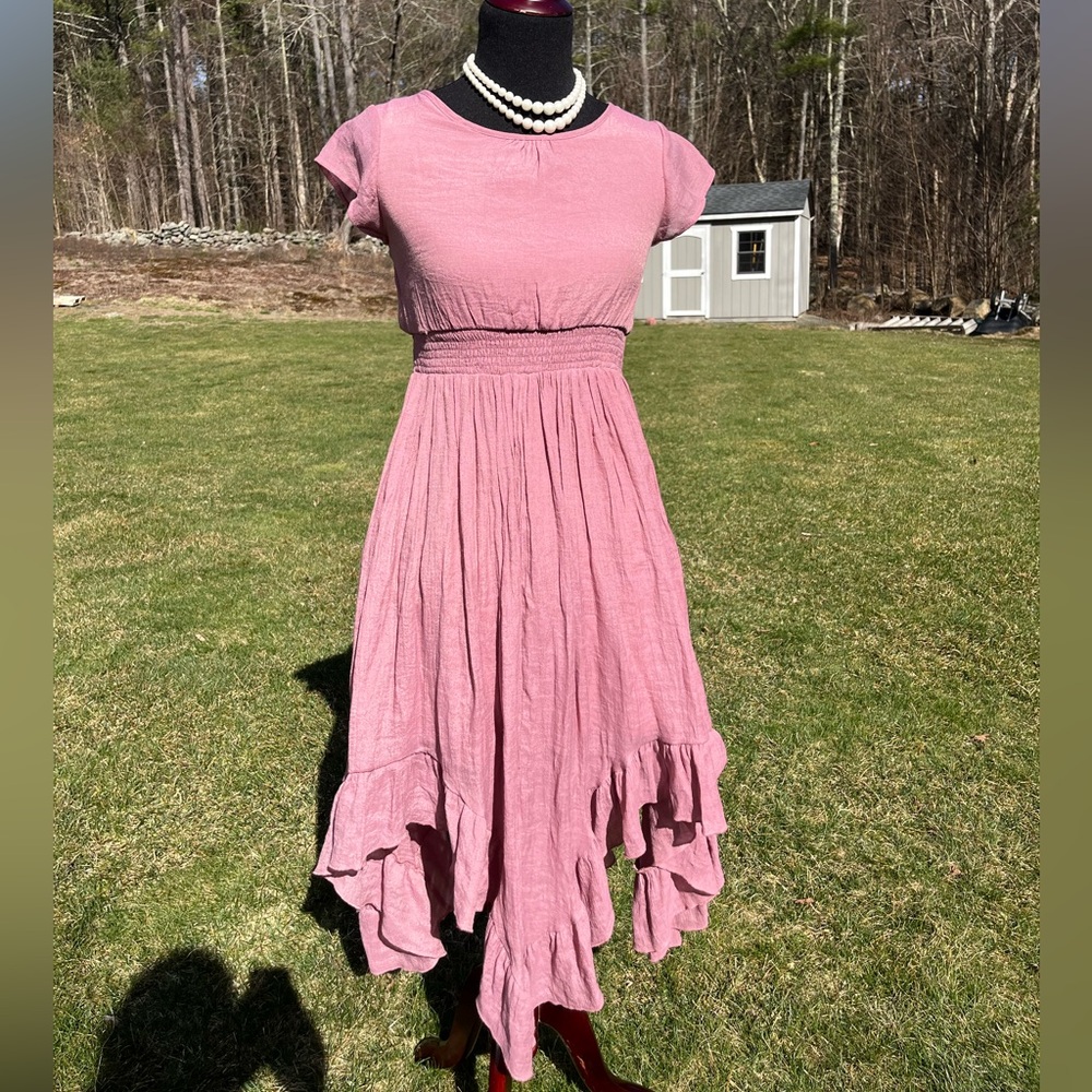Joy Folie size 12 dress, Mauve